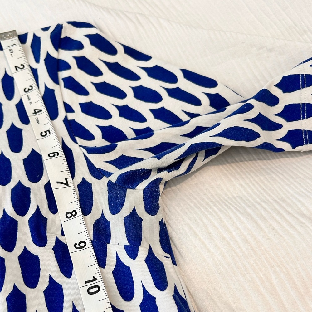 Marimekko Casual Stretch Dress Good Condition blue white - Picture 4 of 7